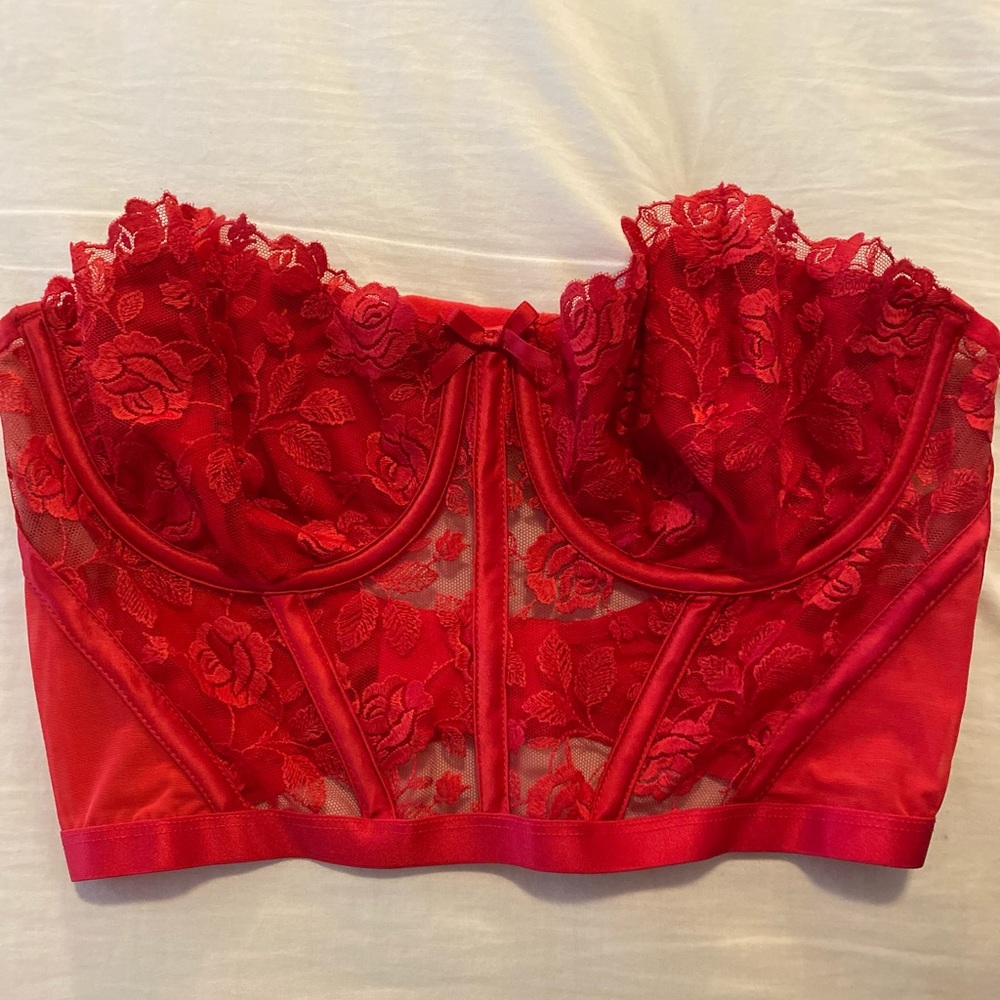 For Love & Lemons Rose Petal Bustier